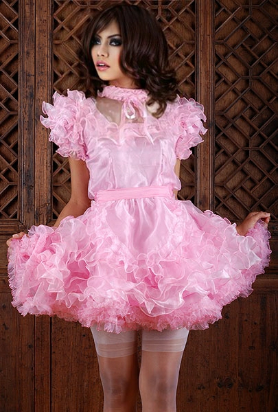 trixie sissy dress with petticoat 10