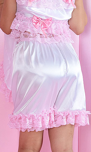 Betty Bows Satin Bloomers
